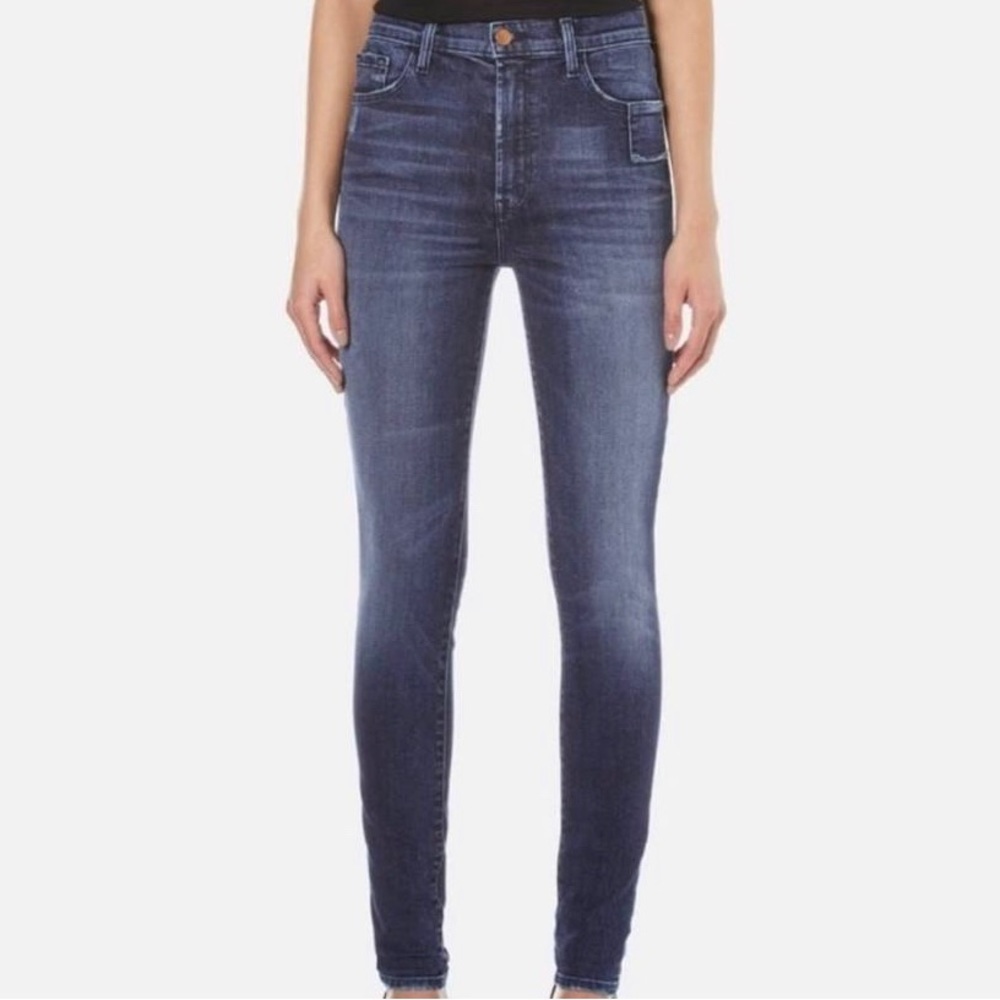 J Brand Carolina Skinny Jeans High Waisted